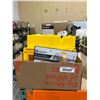 Image 2 : Set of 5 Tooltech Yellow Miter Boxes with Built-In Saw Storage