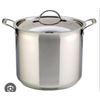 Image 1 : Stainless Steel Stock Pot With Lid