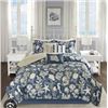 Image 1 : Madison Park 7-Piece Comforter Set for Queen, King, or California King