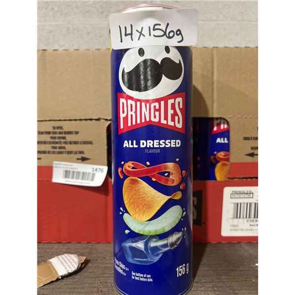 Pringles All Dressed Flavor 14 x 156g Containers