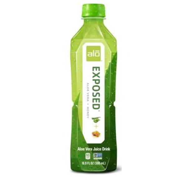 Alo Exposed Aloe Vera + Honey Juice Drink, 1.5L (6 Units)