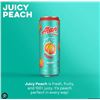 Image 1 : Alani Nu Juicy Peach Energy Drink 12x355ml Cans