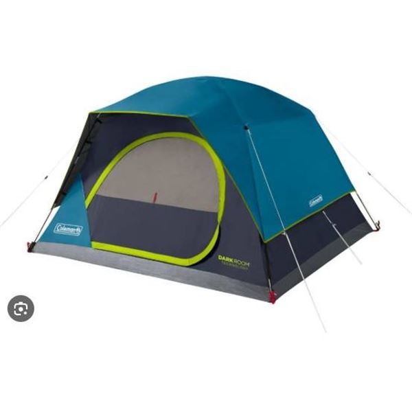Coleman Skydome Tent with 5-Minute Set-Up System, 4-Person Capacity