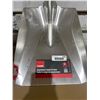 Image 2 : Garant GA117D 11-Inch Aluminum Snow Shovel for Winter, Square Shovel for Cutting Blocks, Wood Handle