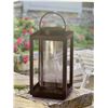 Image 1 : Sun Soaked Creations Solar LED Tabletop Lantern, Vintage-Style Design, 20.3 cm x 47.1 cm
