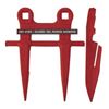 Image 1 : Lot of Red Agricultural Tillage PointsÂ G81-0184 â€“ GUARD- NH, ROWSE MOWERS