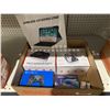 Image 1 : Lot of Electronics Wireless Keyboard Case, X8 Charging Dock, Camera, and Game Controller