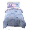 Image 2 : Disney Frozen 5-Piece Reversible Twin Bed Set With Comforter, Sheets, and Sham