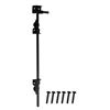 Image 2 : Cane Bolt Gate Drop Rod Kit 18 inch Solid Steel Cane Bolts Heavy Duty Gate Drop Rod for Wood Fences 