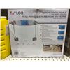 Image 2 : Taylor Glass Digital Scale With Weight Tracking, Model 5735F
