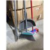 Image 2 : Lot of Vileda 3 Action Broom, Dustpan, and Broom Set