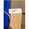Image 3 : Mann 24-Inch Push Broom with Blue Bristles and Wooden Handle Lot of 2