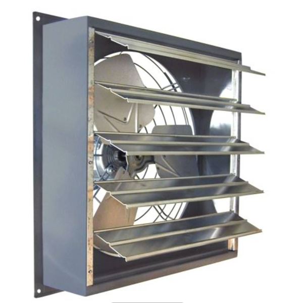 Canarm HVAC Wall-Mounted Fan, Model S18-F1 with Motor P1104-CF