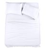 Image 1 : Utopia Full-Size 4-Piece Bed Sheet Set â€“ White