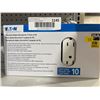 Image 2 : Eaton 15 A Tamper-Resitant White Residential Grade Decorator Duplex Outlets â€“ 10