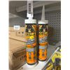 Image 1 : Gorilla Construction Adhesive Heavy Duty Ultra Strong 266 mL White x 2