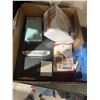 Image 1 : Assorted Electronic and Accessory Items Including Ring Light, Camera Gear, and More