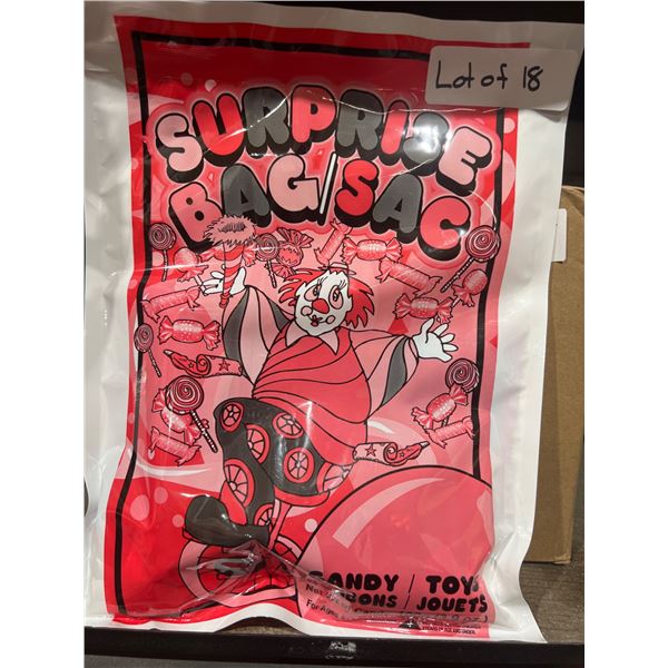Surprise Bag with Candy and Toys â€“ Lot of 18