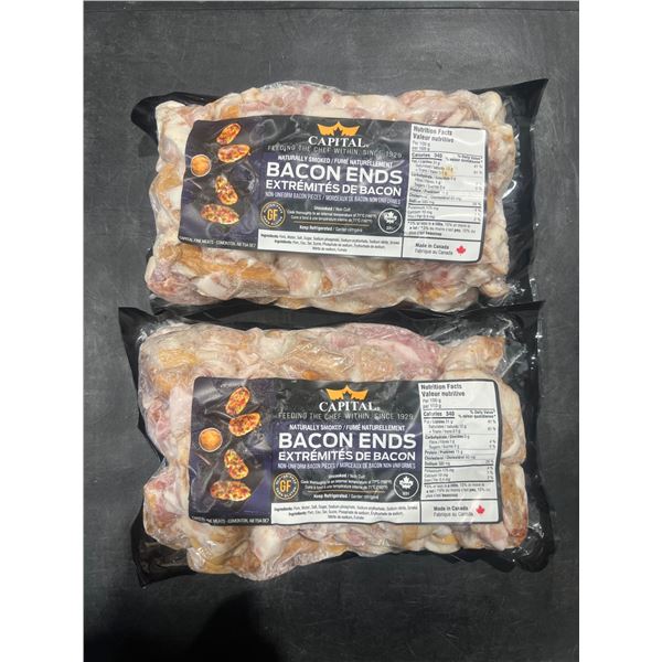 *FROZEN* Capital Naturally SmokedÂ Bacon Ends 2 x 1KG