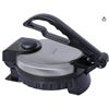 Image 1 : Brentwood TS-127 Stainless Steel Non-Stick Electric Tortilla Maker, 8 inch, Silver