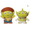 Image 1 : Pixar Toy Story Alien Salt and Pepper Shakers by Enesco