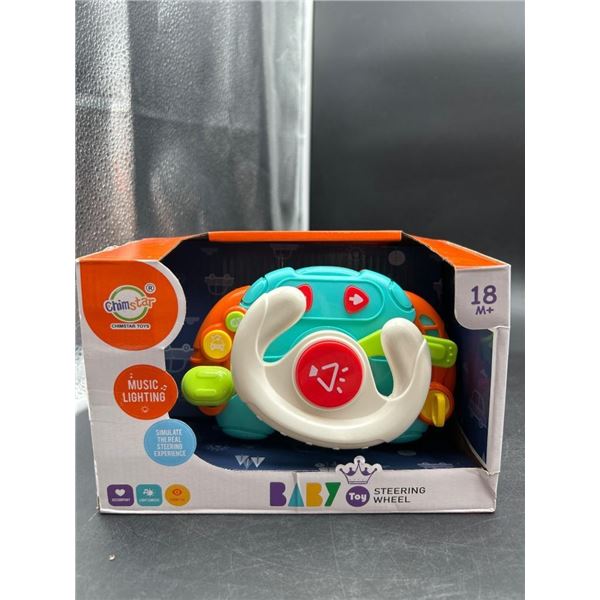 Baby Toy Steering Wheel With Music And Lighting Features