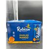 Image 2 : Rubicon Exotic Sparkling Mango Beverage, 12 Cans, 355ml Each