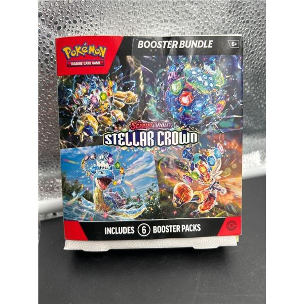 Pokemon Trading Card Game Scarlet & Violet: Stellar Crown Booster Bundle