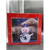 Image 2 : Pasapair 2FT Pre-Lit Pop-Up Snowman – Outdoor Christmas Decoration with Built-in 45 LED Lig