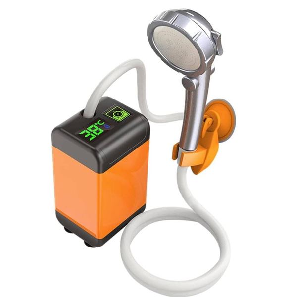 Electric Outdoor Shower with Silent Pumping and High Flow Rate