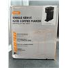 Image 2 : Single Serve Hot and Iced Coffee Maker, One Cup Coffee Machine for K Cup and Ground, 6 to 14 Oz Brew