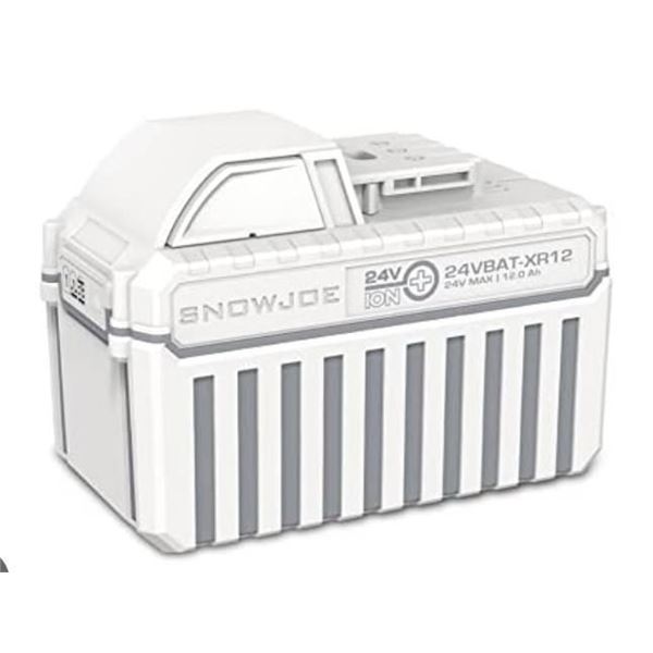 Snow Joe Sun Joe 24VBAT-XR12 24V Max 12.0 Ah Lithium-Ion Battery