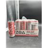 Image 2 : ZOA Zero Sugar Energy Drinks, White Peach – 355ml (Pack of 12)