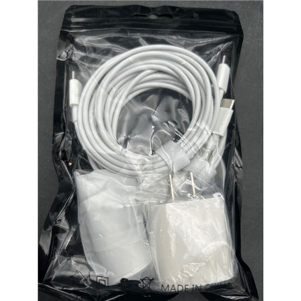 Car and Wall Charger with 6FT C2C Cable,