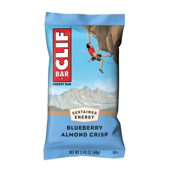 Clif Bar Blueberry Almond Crisp Energy Bars – 12 Count, 68g Each