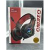Image 2 : Ozeino ZW1 Black-Red Gaming Headset for PC, PS4, PS5, and Xbox