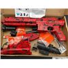 Image 3 : M416 Red Camouflage Gel Blaster Toy for Ages 14+ With Accessories
