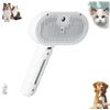 Image 1 : Pet Spray Hair Comb With USB Charging and Water Storage Tank
