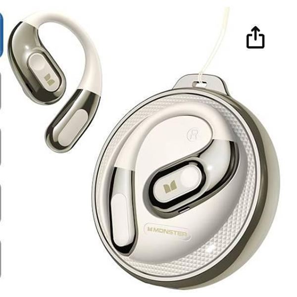 Monster Open Ear AC330 Conduction Skeleton Headphones