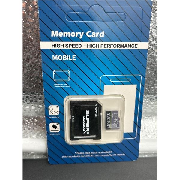 MicroSD Memory Card with Adapter – 1024GB High-Speed Performance