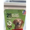 Image 2 : 25 Lbs (11.4 Kg) Pet Food Storage Container with Rolling Wheels