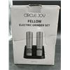 Image 2 : CIRCLE JOY Electric Salt and Pepper Grinder Set, Automatic Spice Grinder Pepper Mills with Portable 