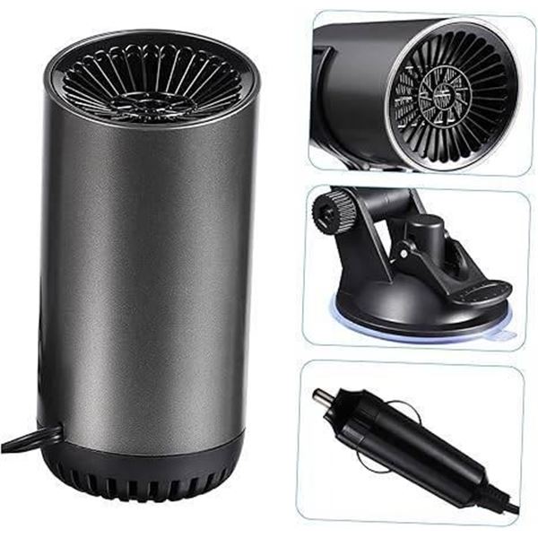 MJ509B Auto Heater Fan with Accessories and Power Cable