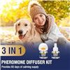 Image 1 : Calming Diffuser Kit for Dogs with Pheromone Technology
