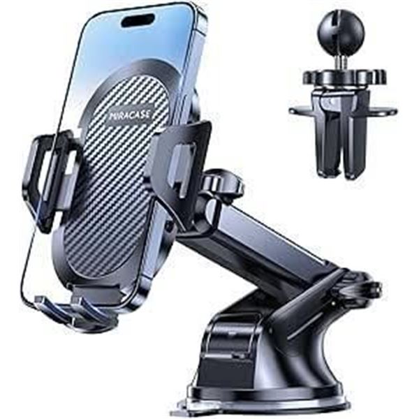 Miracase Phone Holder Mount for Dashboard, Air Vent and Windshield