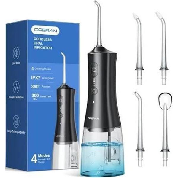 Operan OR689 Cordless Oral Irrigator With 4 Modes and USB Charging