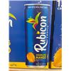 Image 2 : Rubicon Exotic Sparkling Mango Beverage 355 mL Cans (12 Pack)