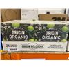 Image 1 : Origin Organic Biologique Lime Sparkling Water 24 x 355ml