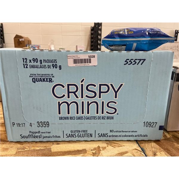 Quaker Crispy Minis Magic Masala Flavor, 12 x 90 g