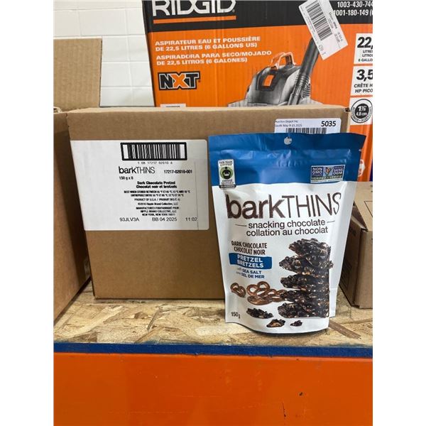 BarkThins Dark Chocolate Pretzels 8 x 150g